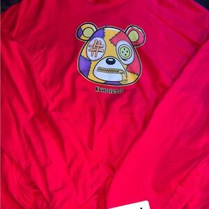 Mens Misunderstood Red Graphic Shirt